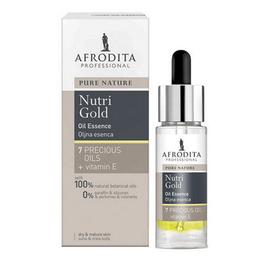 Serum Pentru Ten Uscat Pure Nature Nutri-Gold Cosmetica Afrodita, 30ml pentru ingrijirea fetei