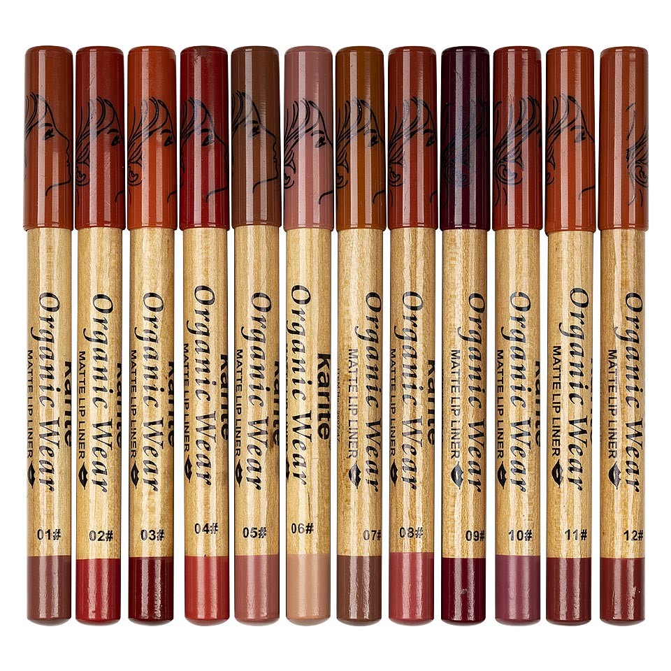 Set Creioane de Buze Karite Lip MAX, 12 culori cu comanda online