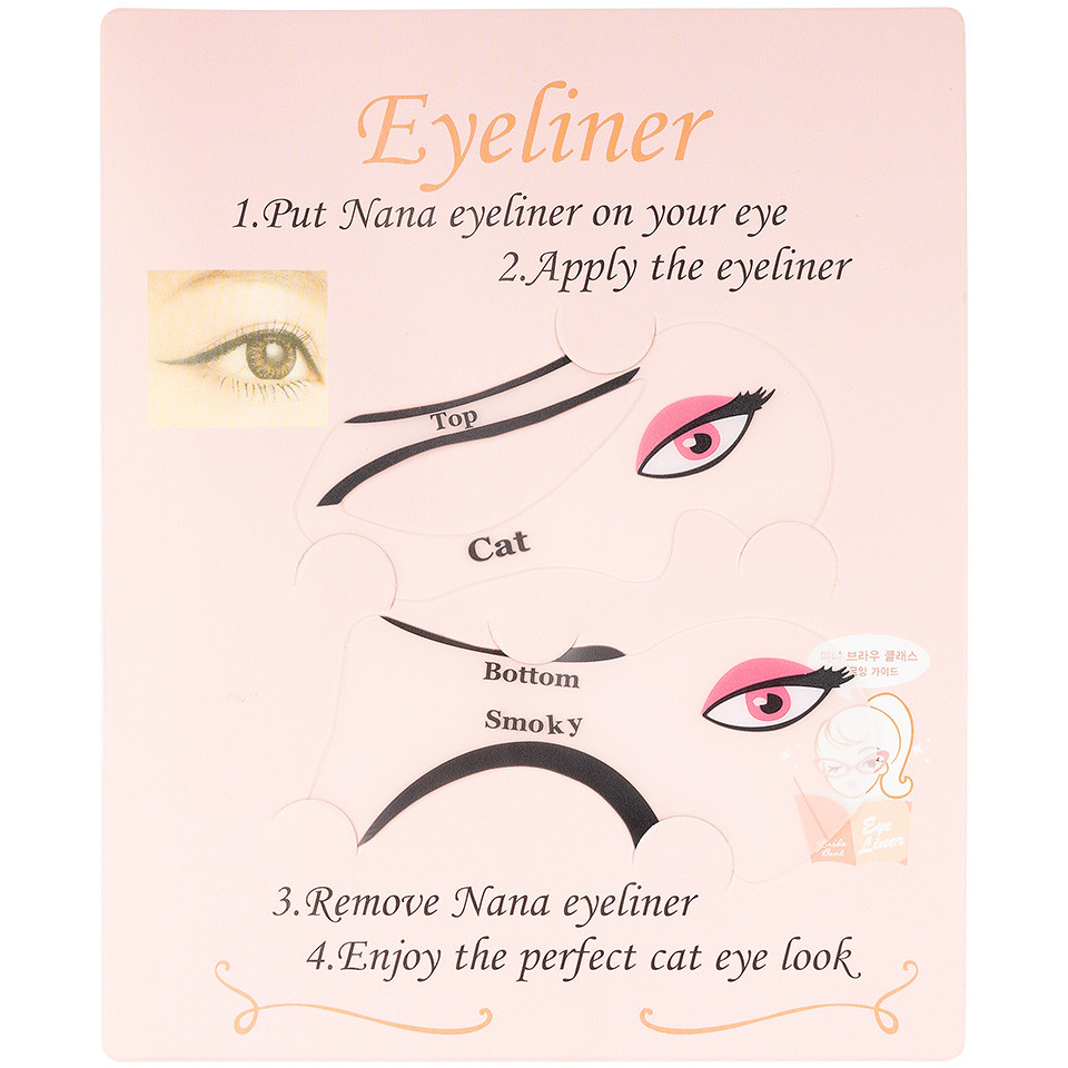 Set Sablon Eyeliner + Sablon Smokey Eyes #01 cu comanda online
