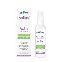 Spray pentru Curatarea Pielii Congestionate cu Acnee pentru Fata si Corp Antiac Activ Salcura, 100ml pentru ingrijirea fetei